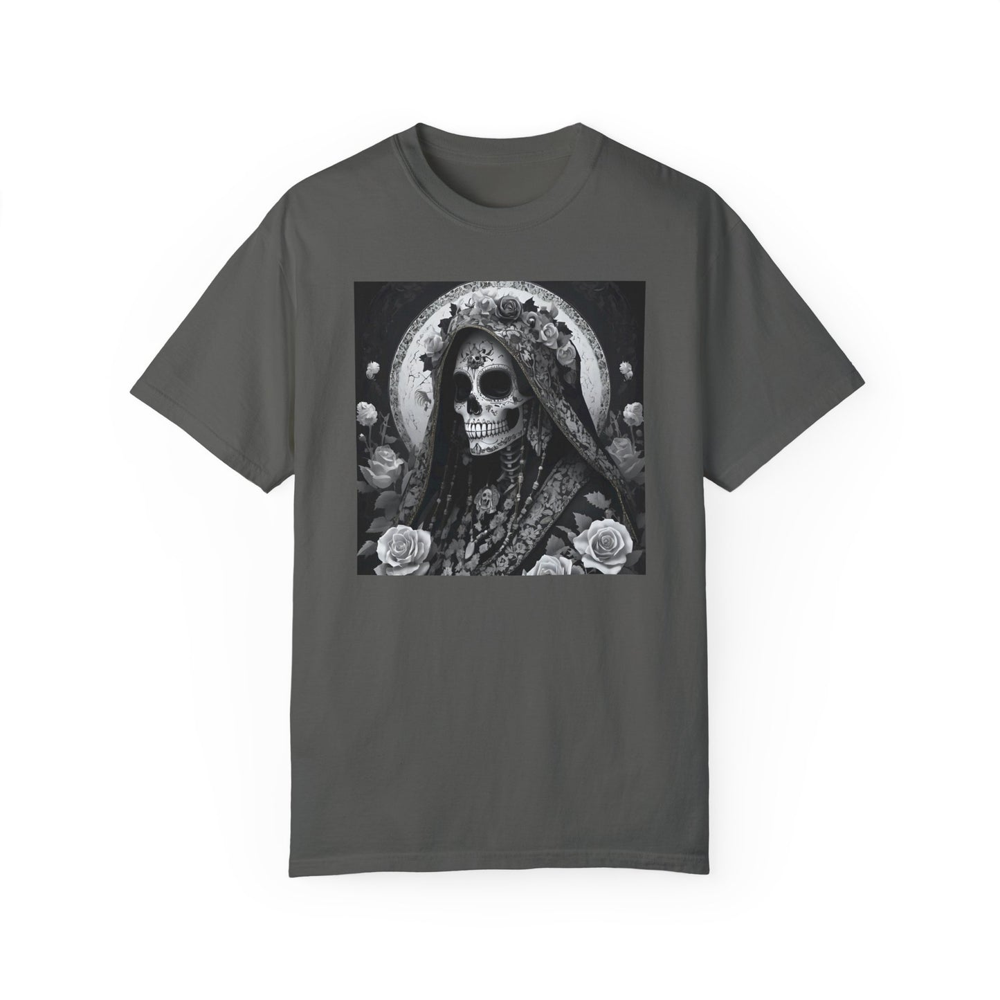 Santa Muerte Unisex Garment-Dyed T-shirt