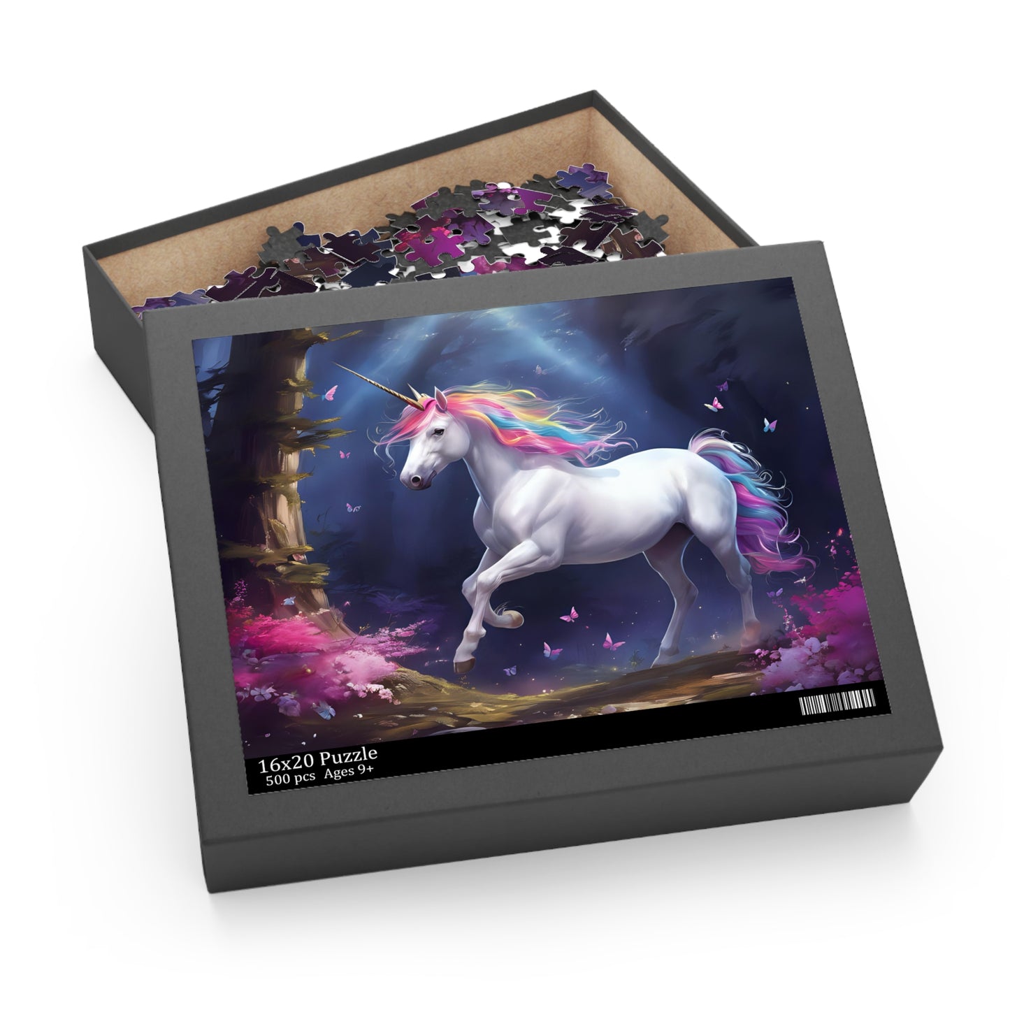 Magical Forest Unicorn Puzzle (120, 252, 500-Piece)