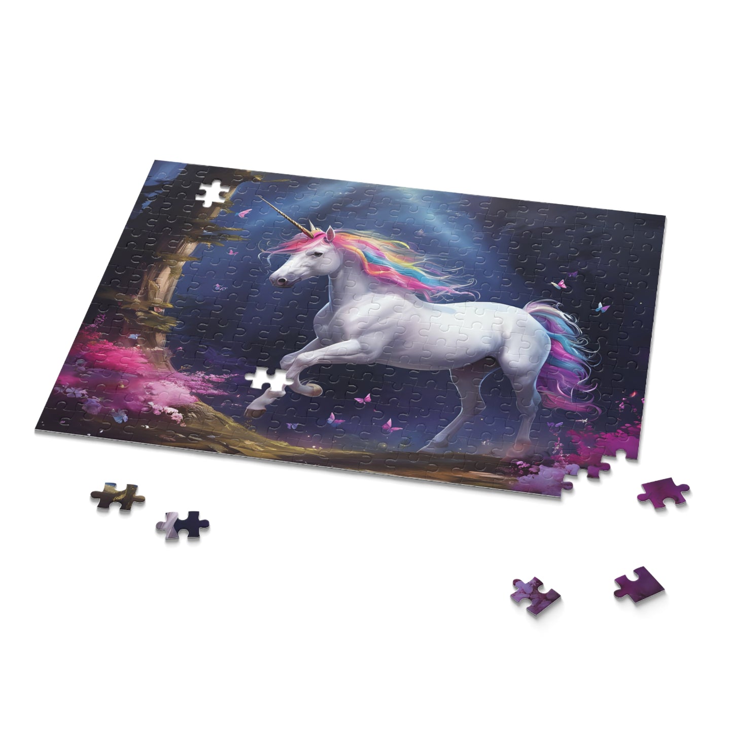 Magical Forest Unicorn Puzzle (120, 252, 500-Piece)