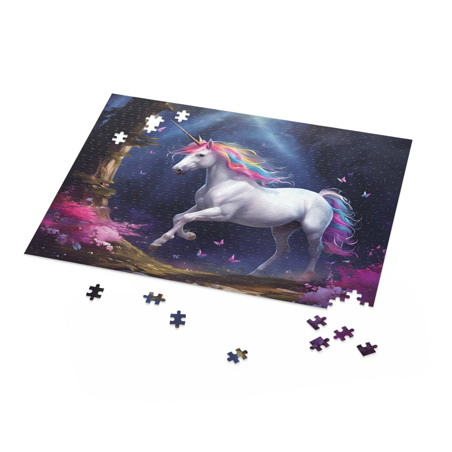 Magical Forest Unicorn Puzzle (120, 252, 500-Piece)
