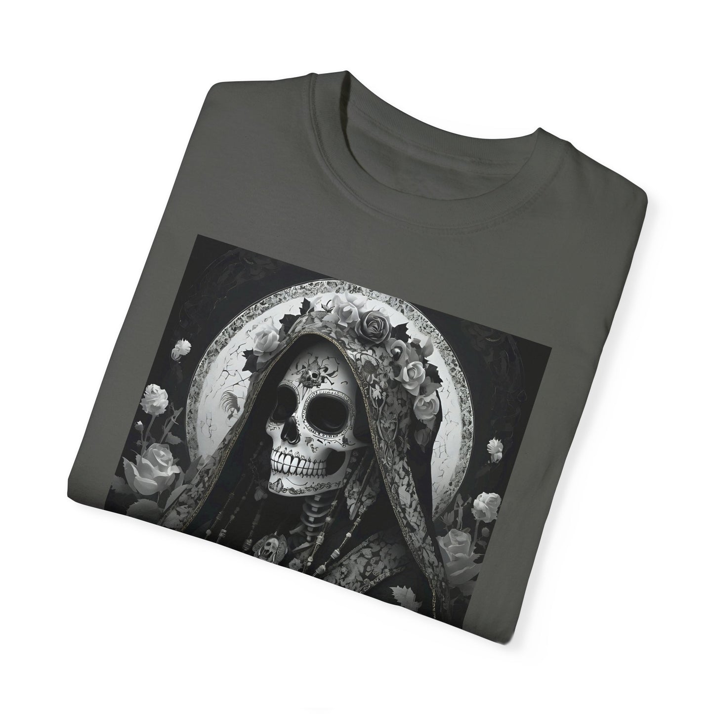 Santa Muerte Unisex Garment-Dyed T-shirt