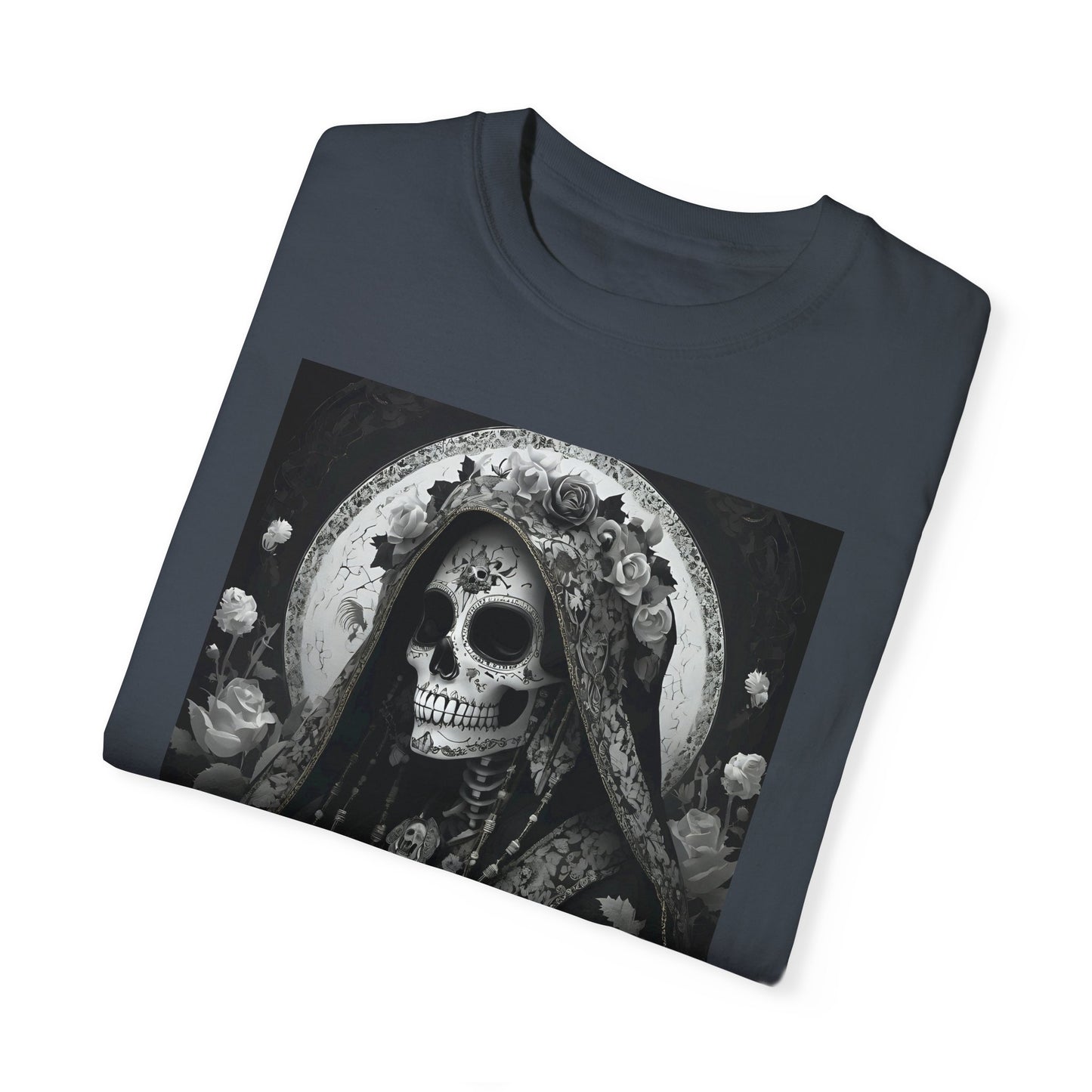 Santa Muerte Unisex Garment-Dyed T-shirt