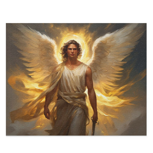 Angel of Light and Protection Puzzle (120, 252, 500-Piece)