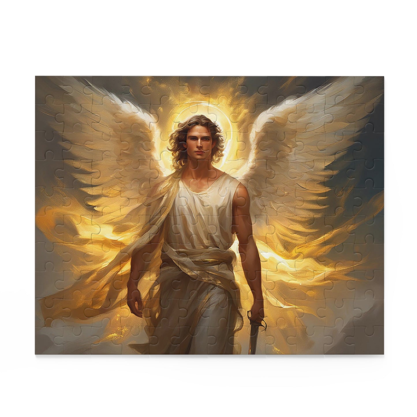 Angel of Light and Protection Puzzle (120, 252, 500-Piece)