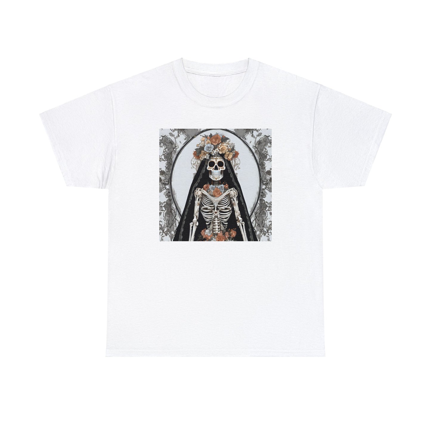 Santa Muerte Unisex Heavy Cotton Tee