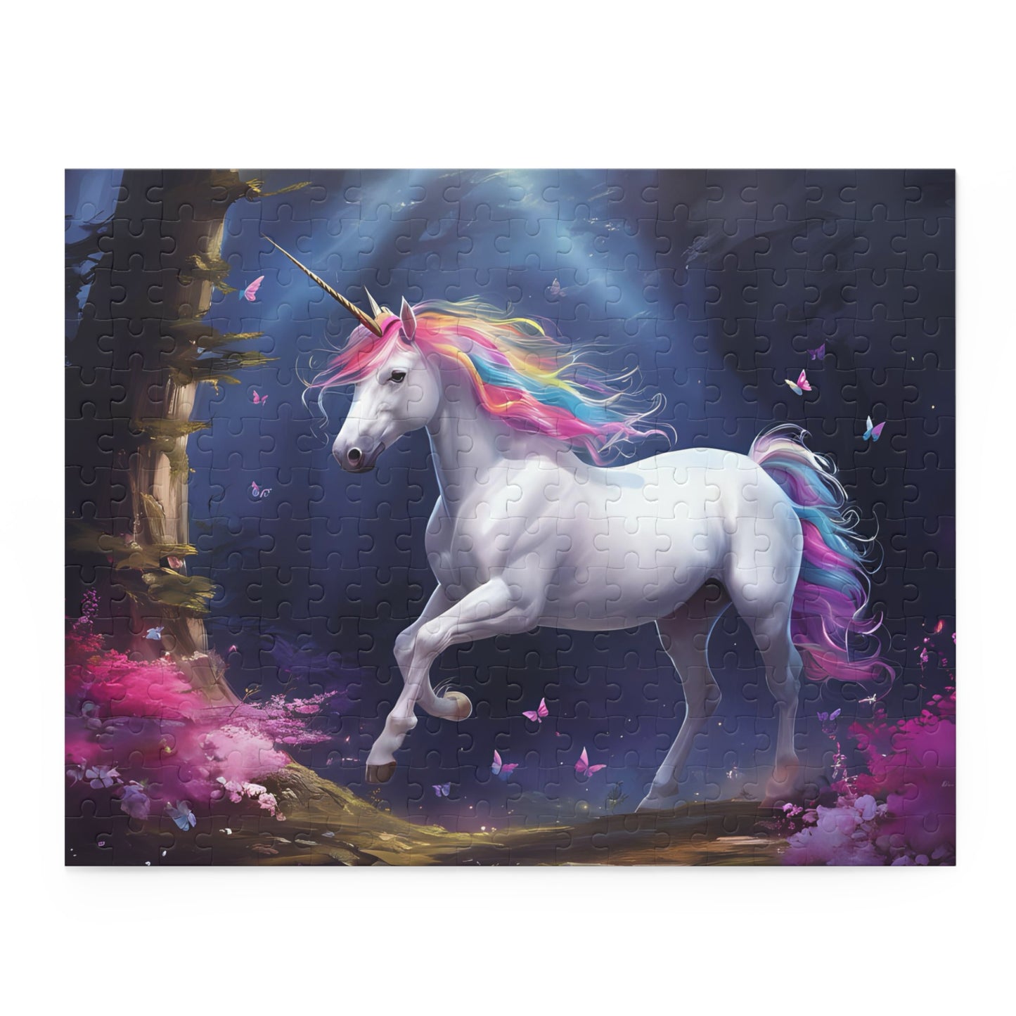 Magical Forest Unicorn Puzzle (120, 252, 500-Piece)