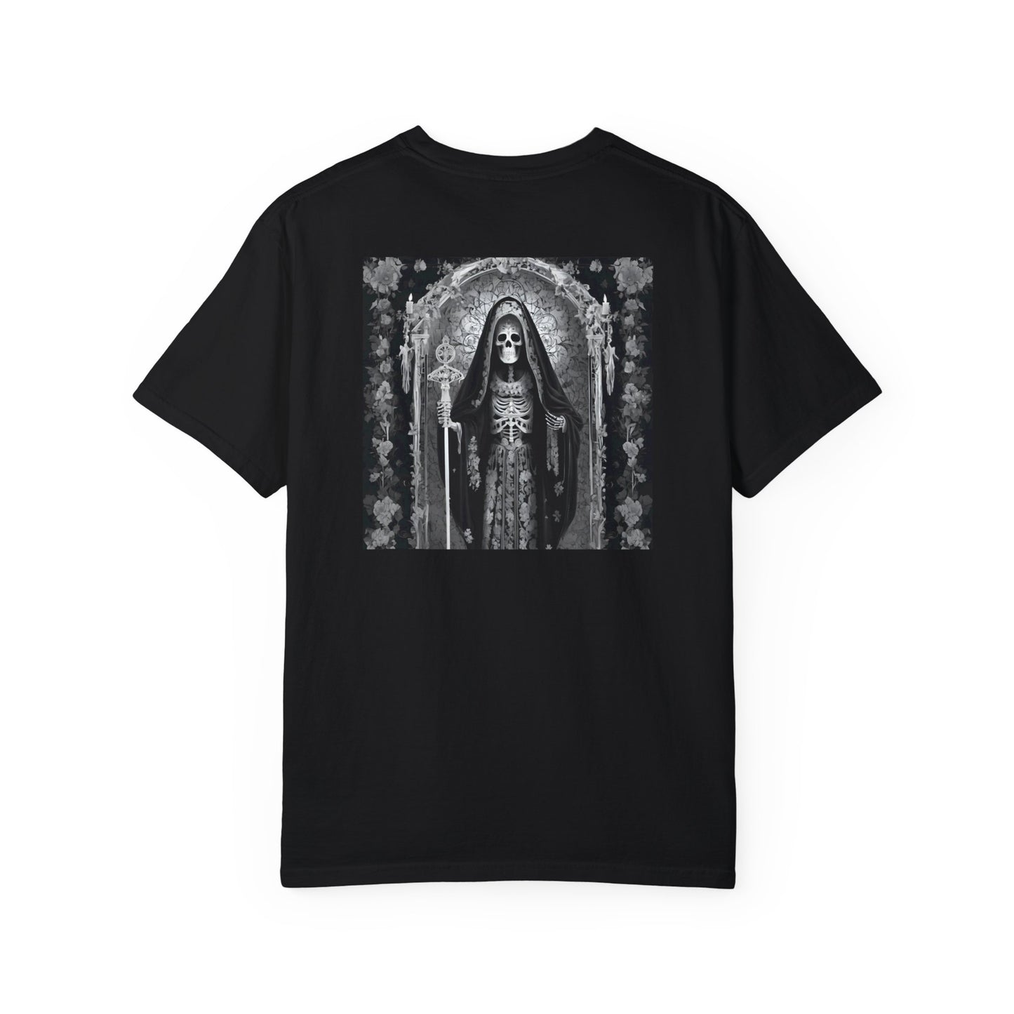 Santa Muerte Unisex Garment-Dyed T-shirt