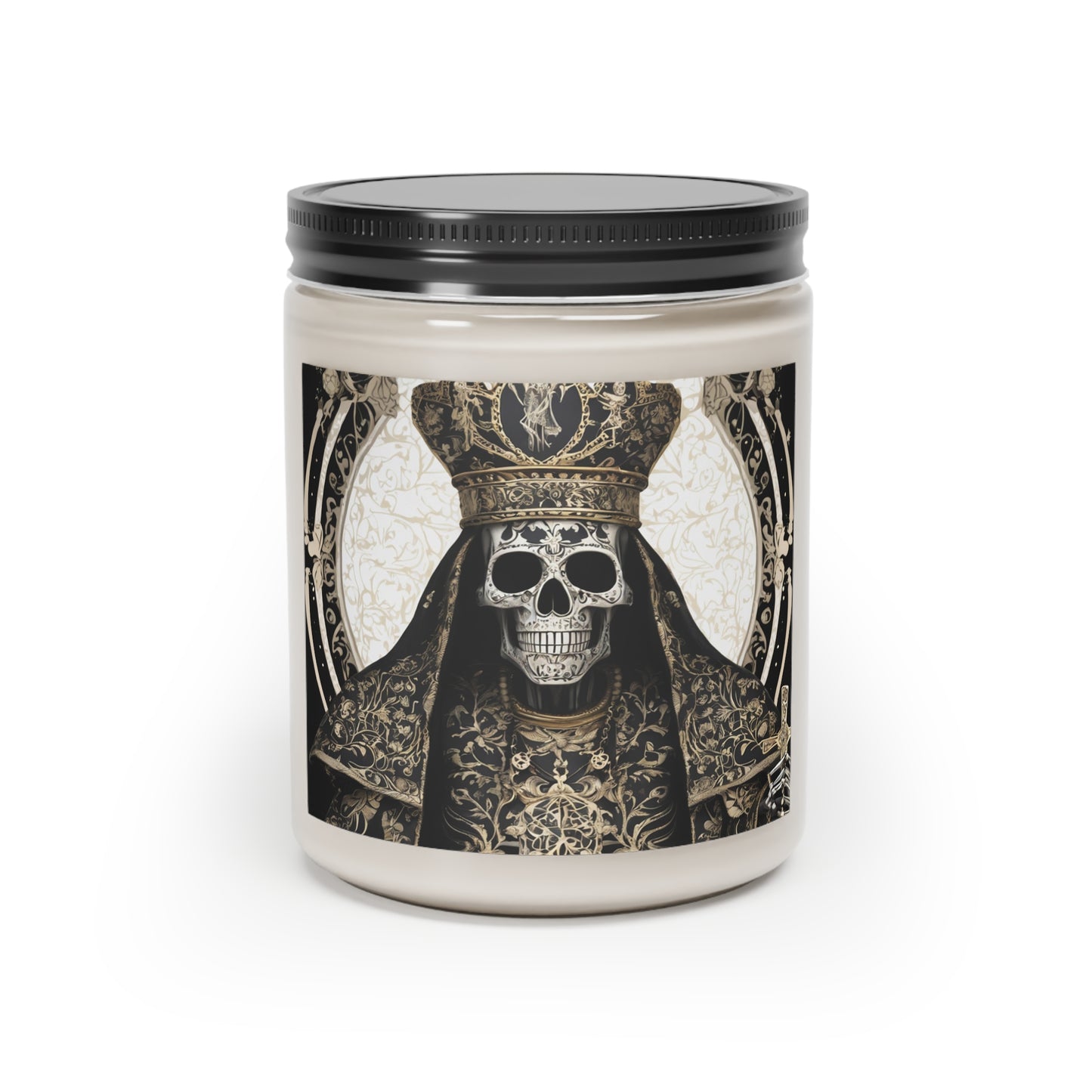 Holy Santa Muerte Scented Candle, 9oz