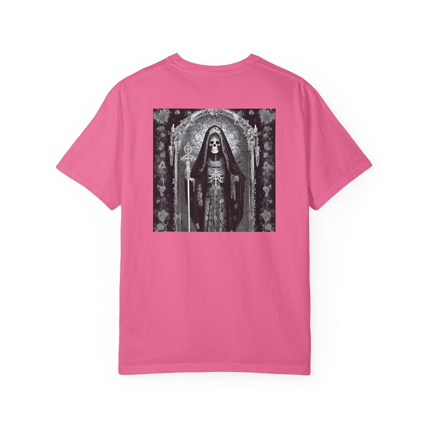 Santa Muerte Unisex Garment-Dyed T-shirt