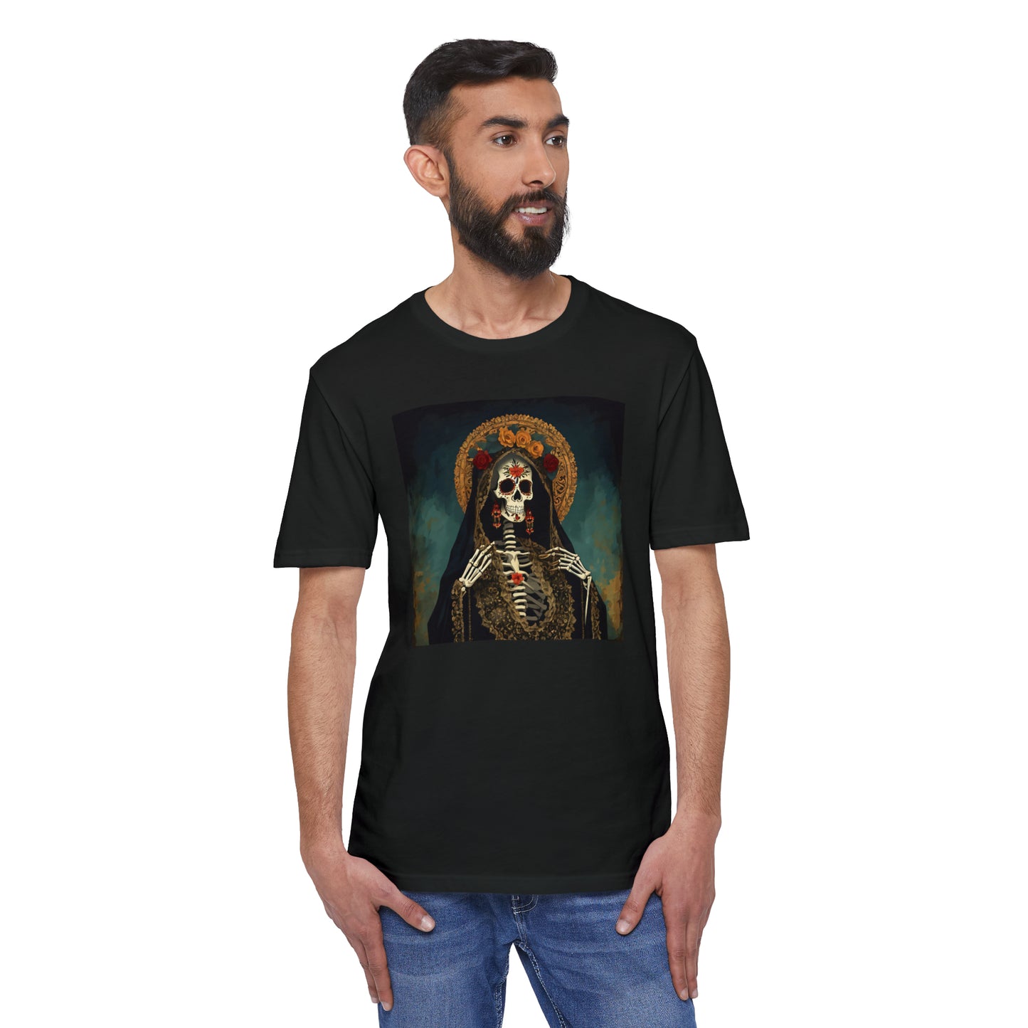 Santa Muerte Unisex District® Re-Tee®