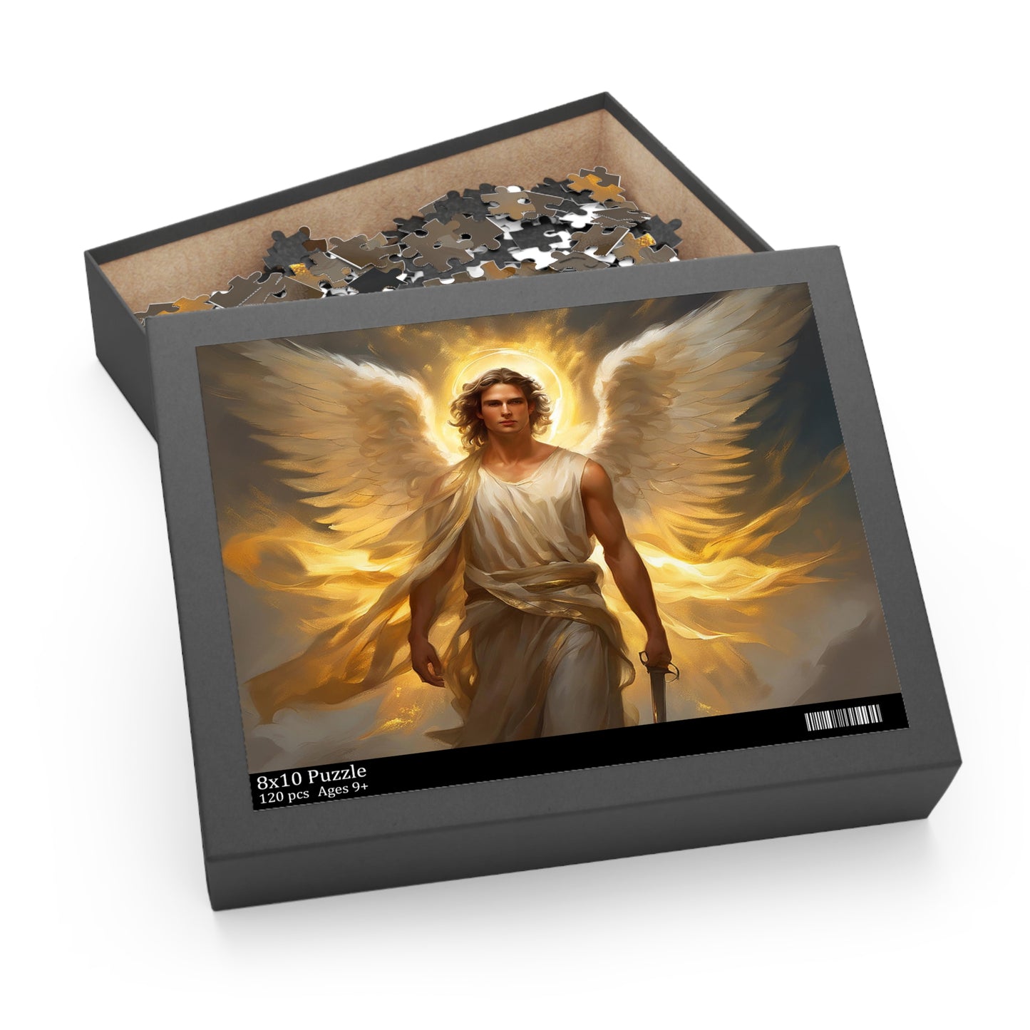 Angel of Light and Protection Puzzle (120, 252, 500-Piece)