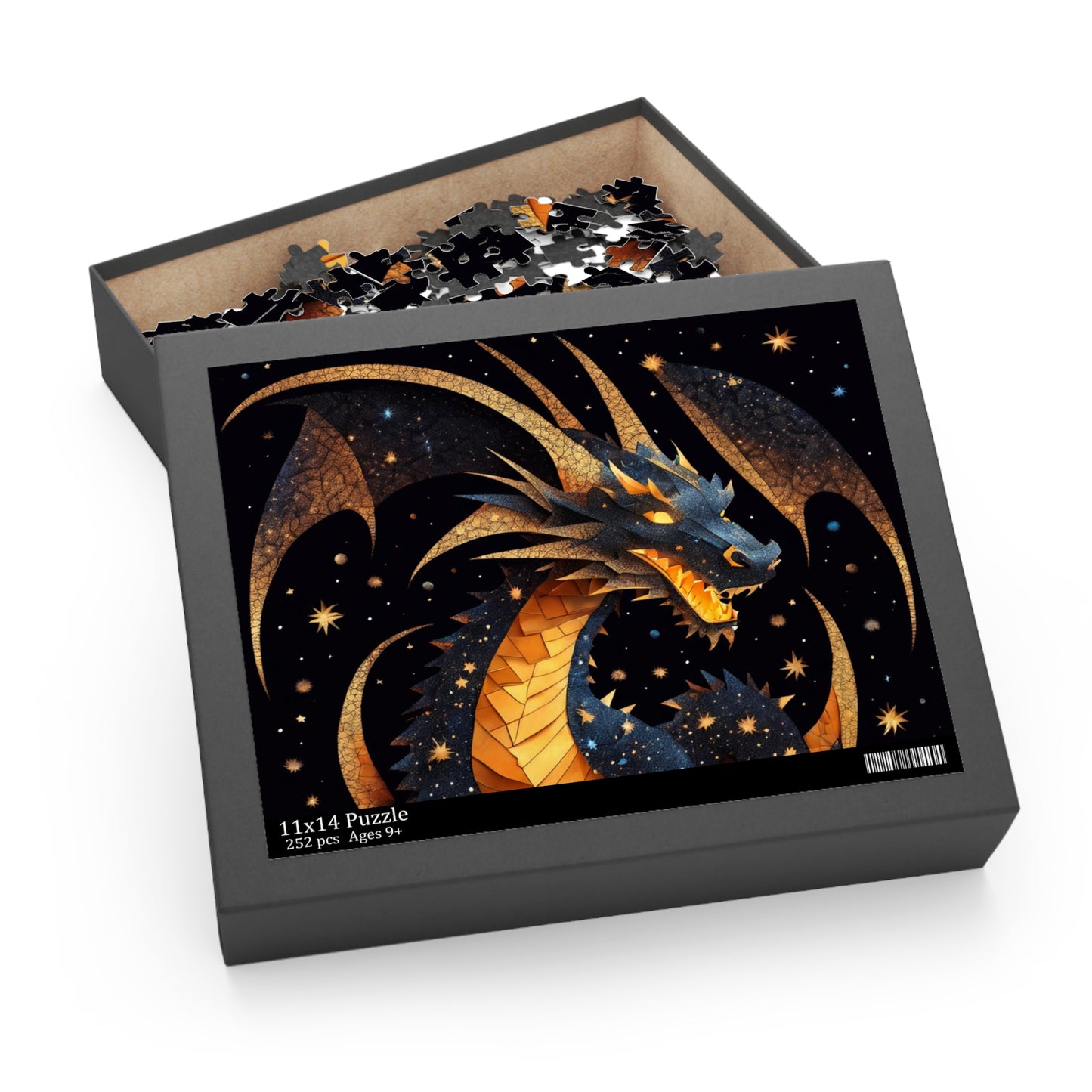 Cosmic Dragon Puzzle ( 252 or 500-Piece)