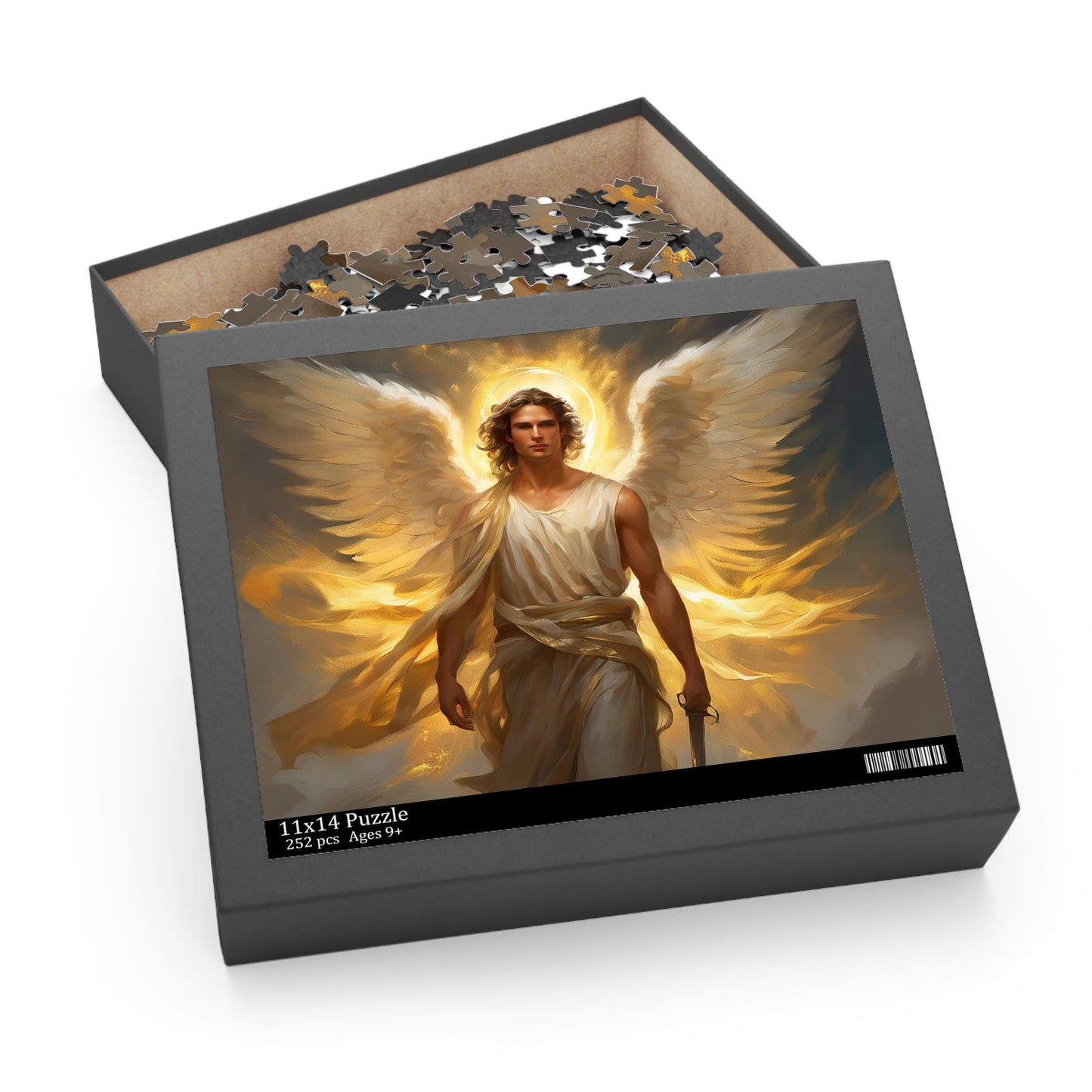 Angel of Light and Protection Puzzle (120, 252, 500-Piece)