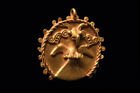 Fine Cast Heavy Gold Pre Columbian Gold Eagle Pendant ca 800 -1200 AD