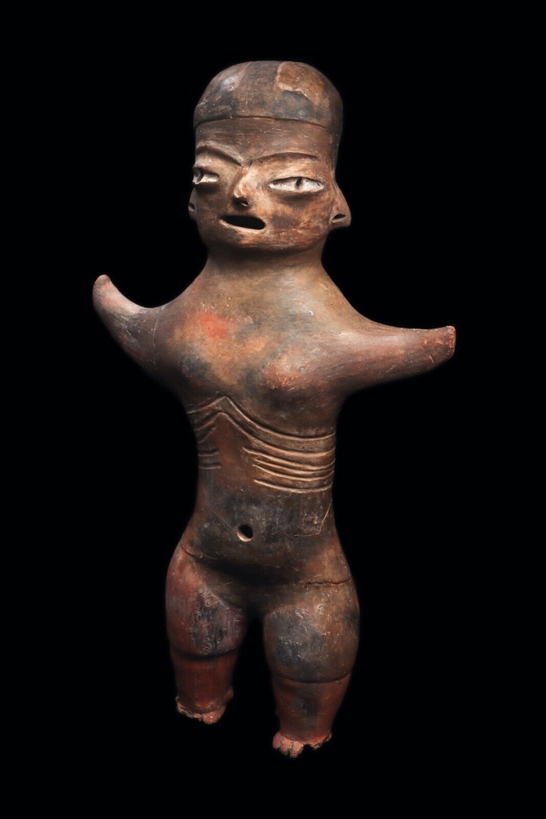 Rare Tlatilco Very Large Standing Figure Ca. 1150 - 550 BC. - Pre Columbian Art