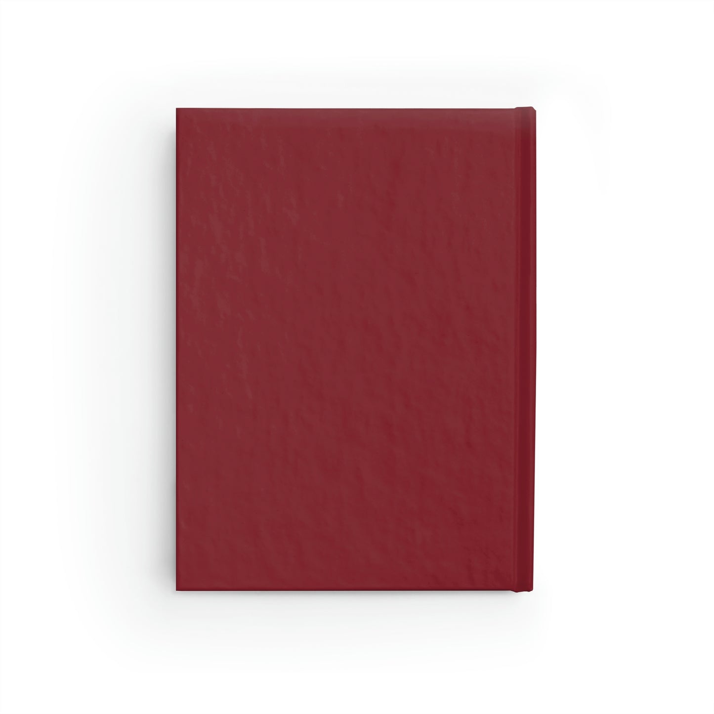 Mona Lisa in Red Journal - Ruled Line