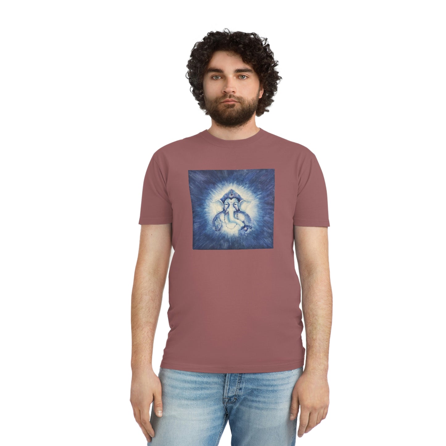 Lord Ganesha Blessings Unisex Faded Shirt