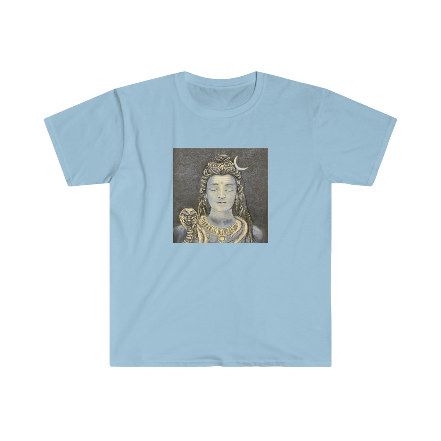 Meditating Shiva Unisex Softstyle T-Shirt