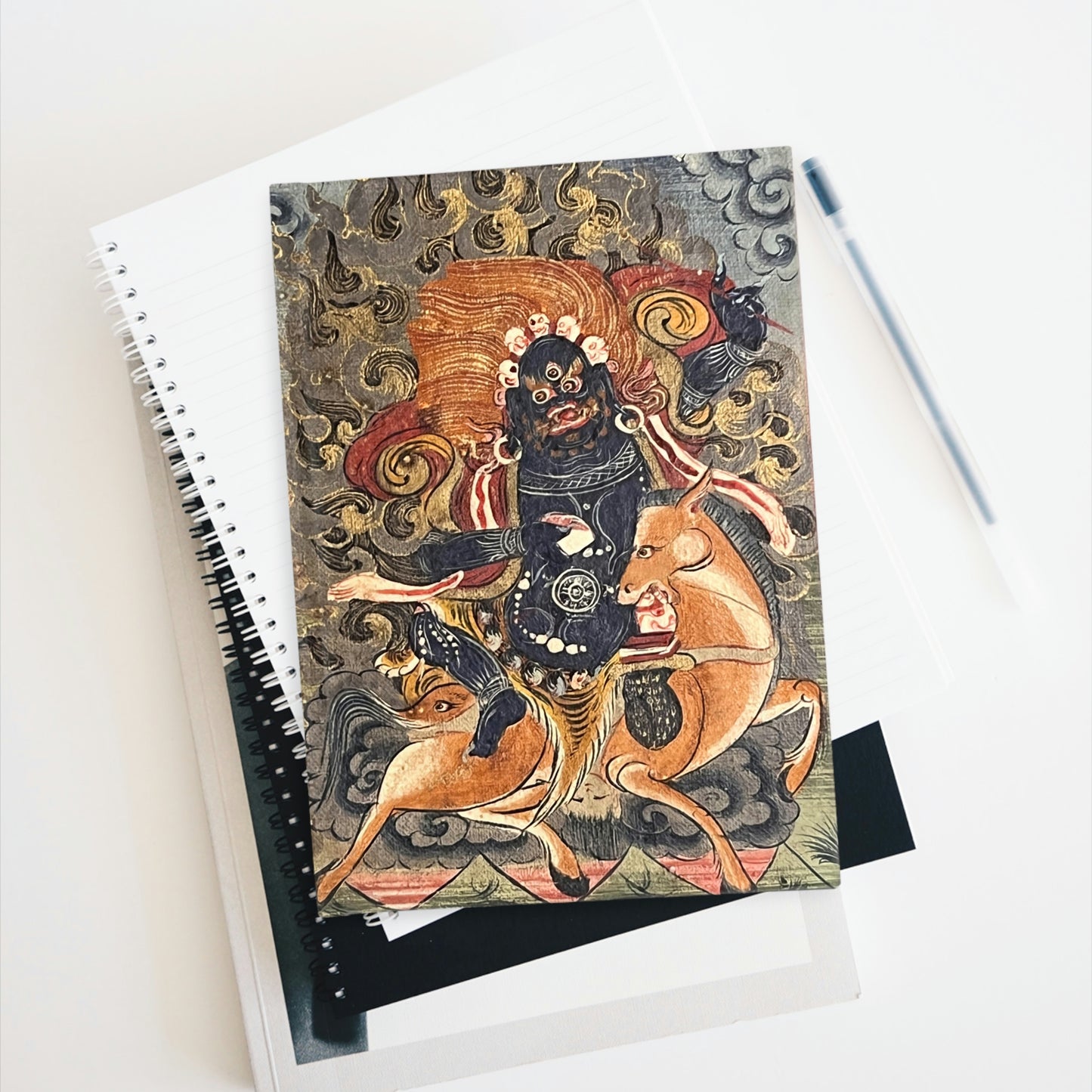Palden Lhamo, the Glorious Tibetan Goddess - Journal - Ruled Line