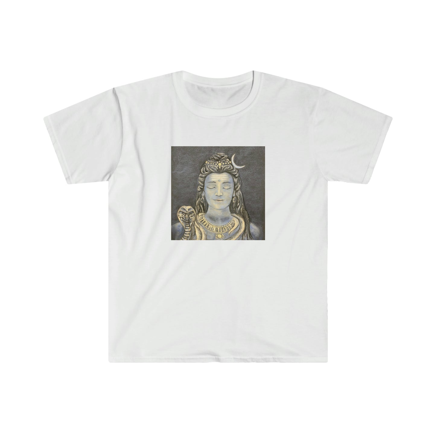 Meditating Shiva Unisex Softstyle T-Shirt