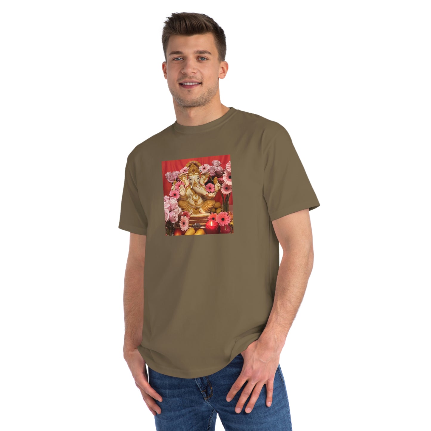 Shri Ganesha Blessings Organic Unisex Classic T-Shirt