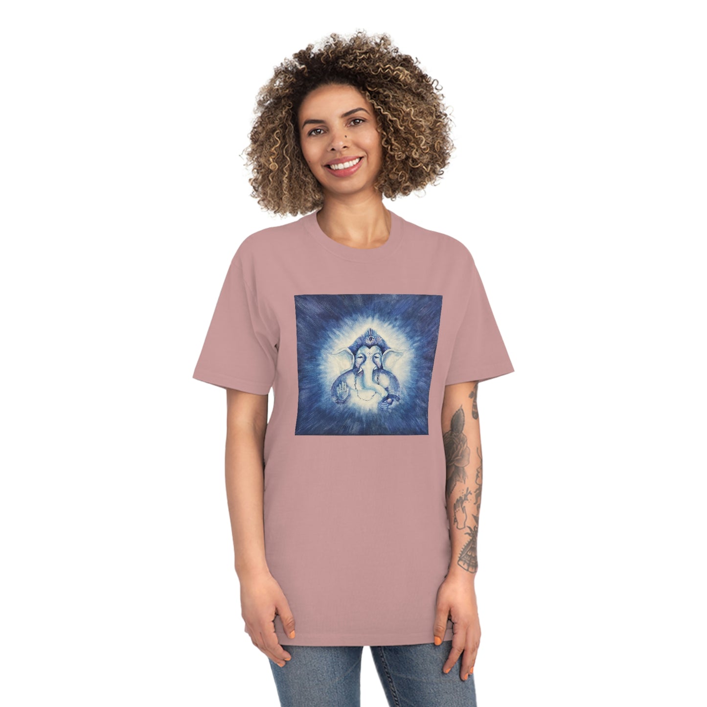 Lord Ganesha Blessings Unisex Faded Shirt
