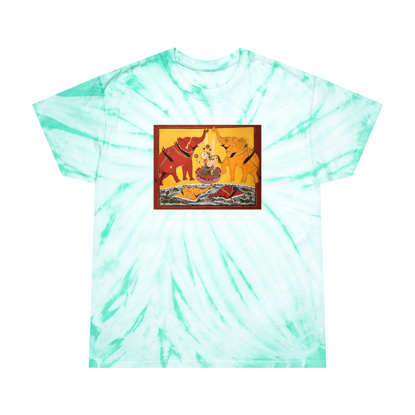 Lakshmi Blessings Tie-Dye Tee in yellow