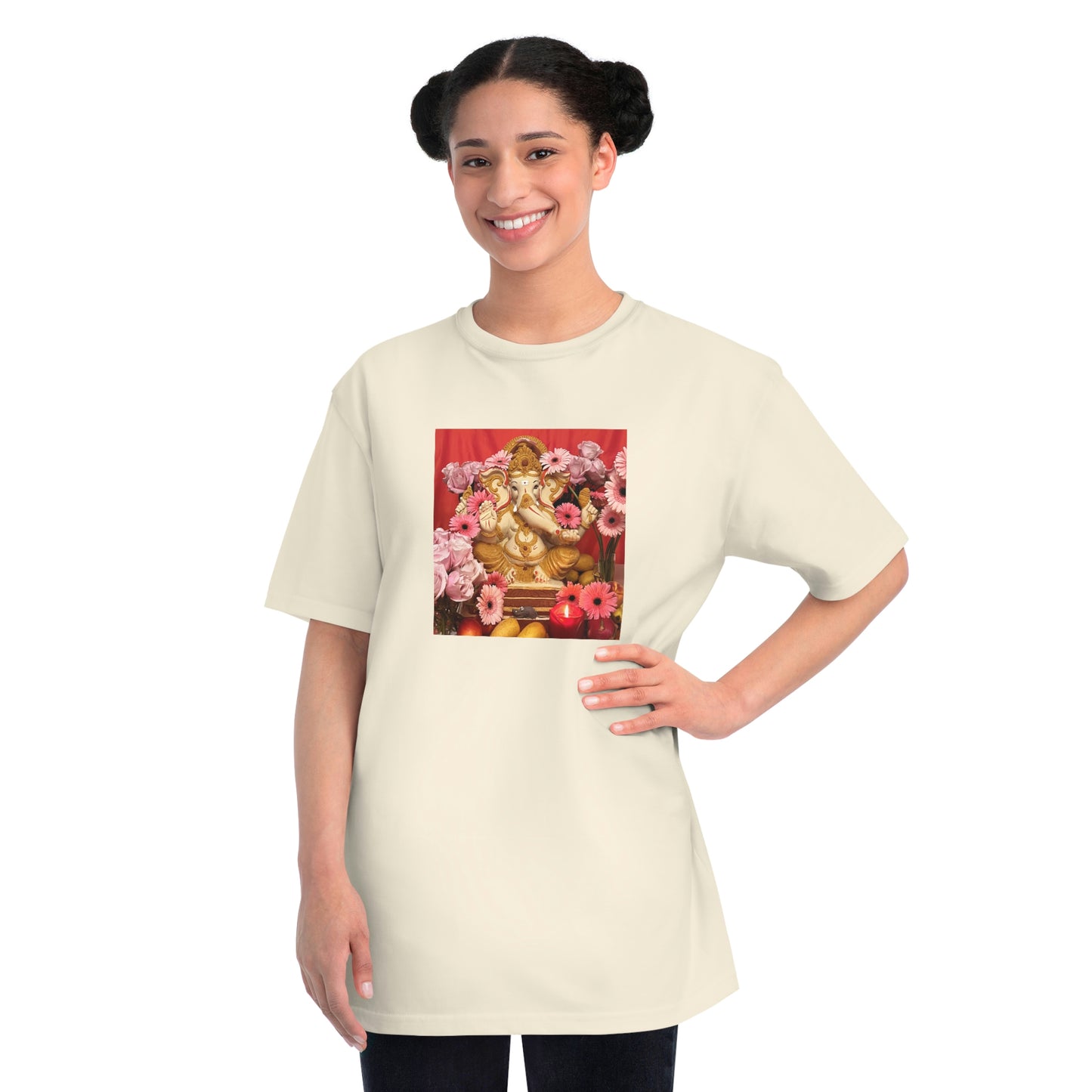 Shri Ganesha Blessings Organic Unisex Classic T-Shirt
