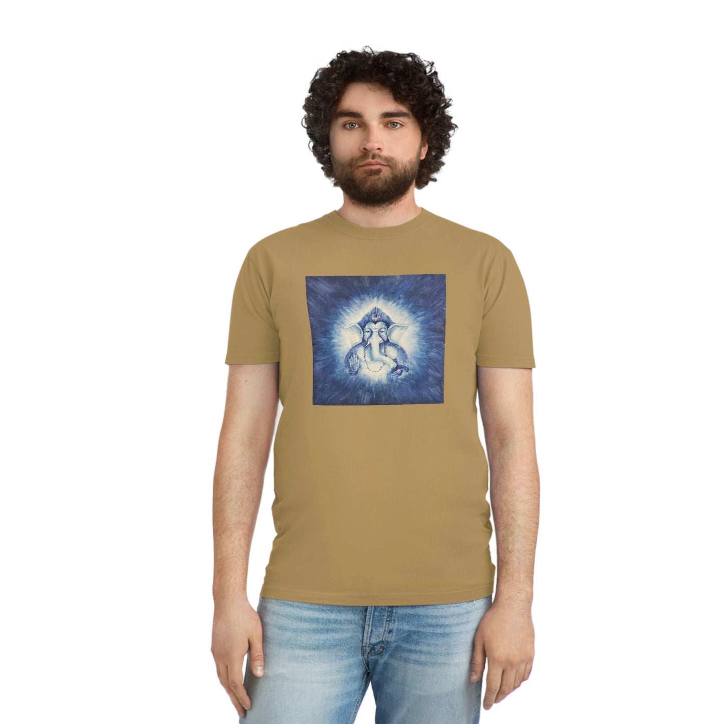 Lord Ganesha Blessings Unisex Faded Shirt