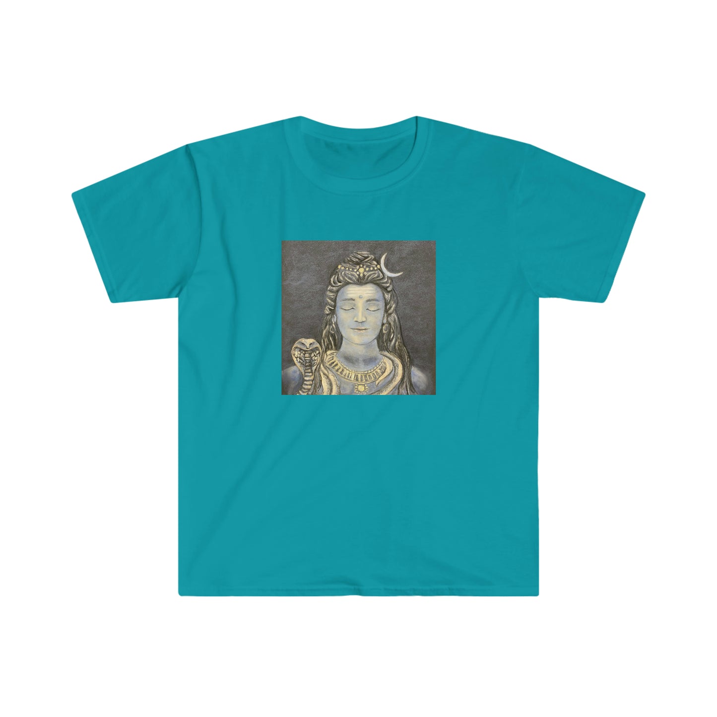 Meditating Shiva Unisex Softstyle T-Shirt