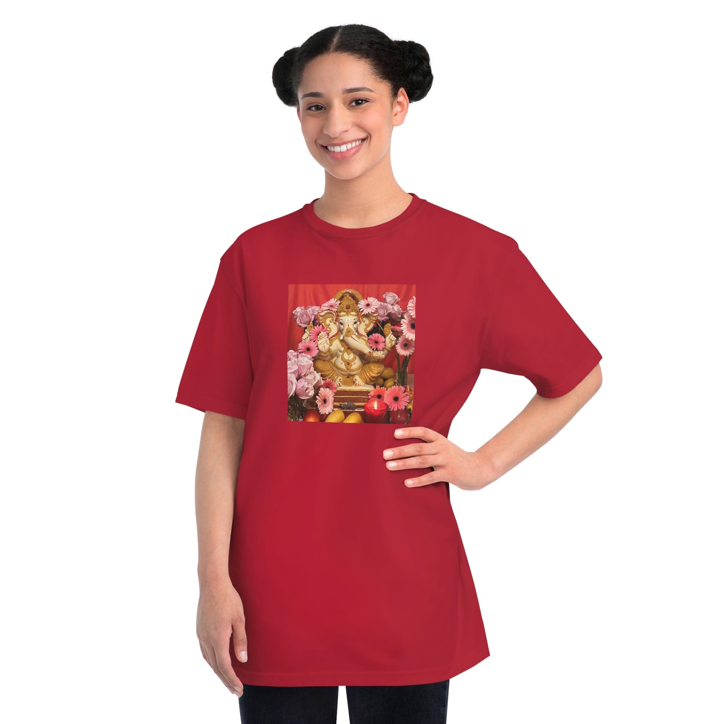 Shri Ganesha Blessings Organic Unisex Classic T-Shirt