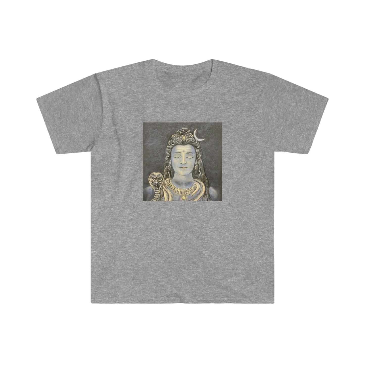 Meditating Shiva Unisex Softstyle T-Shirt