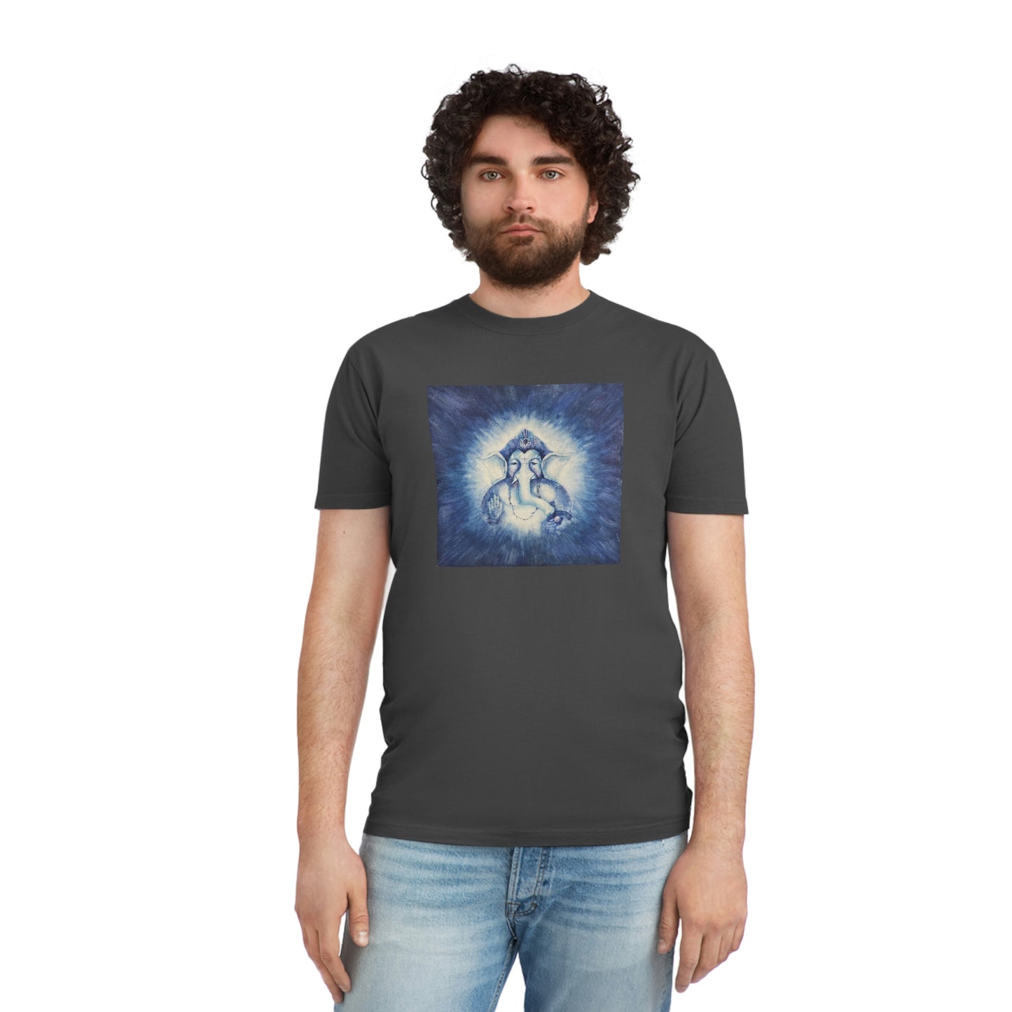 Lord Ganesha Blessings Unisex Faded Shirt