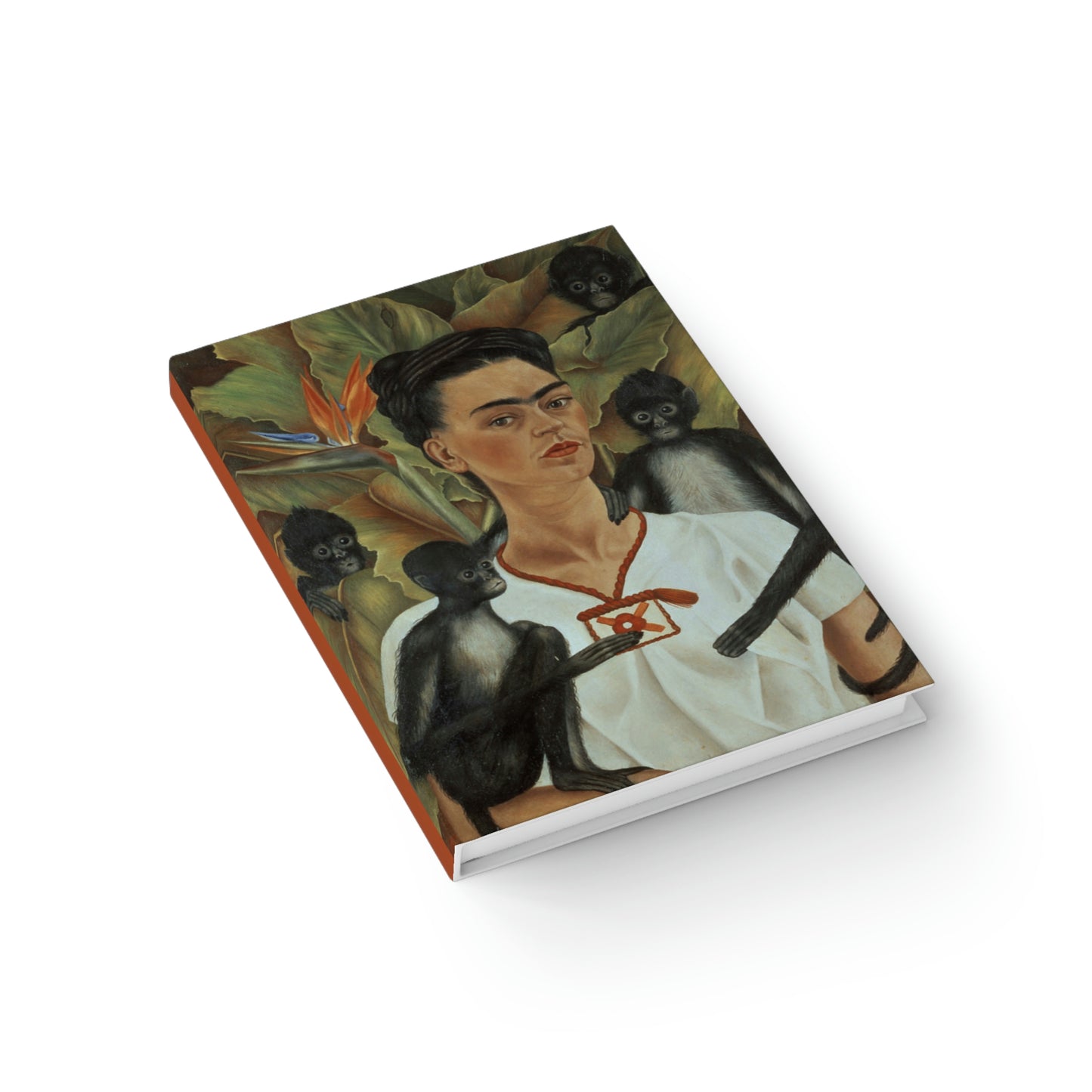 Mexican Artist with Monkeys Journal - Ruled Line