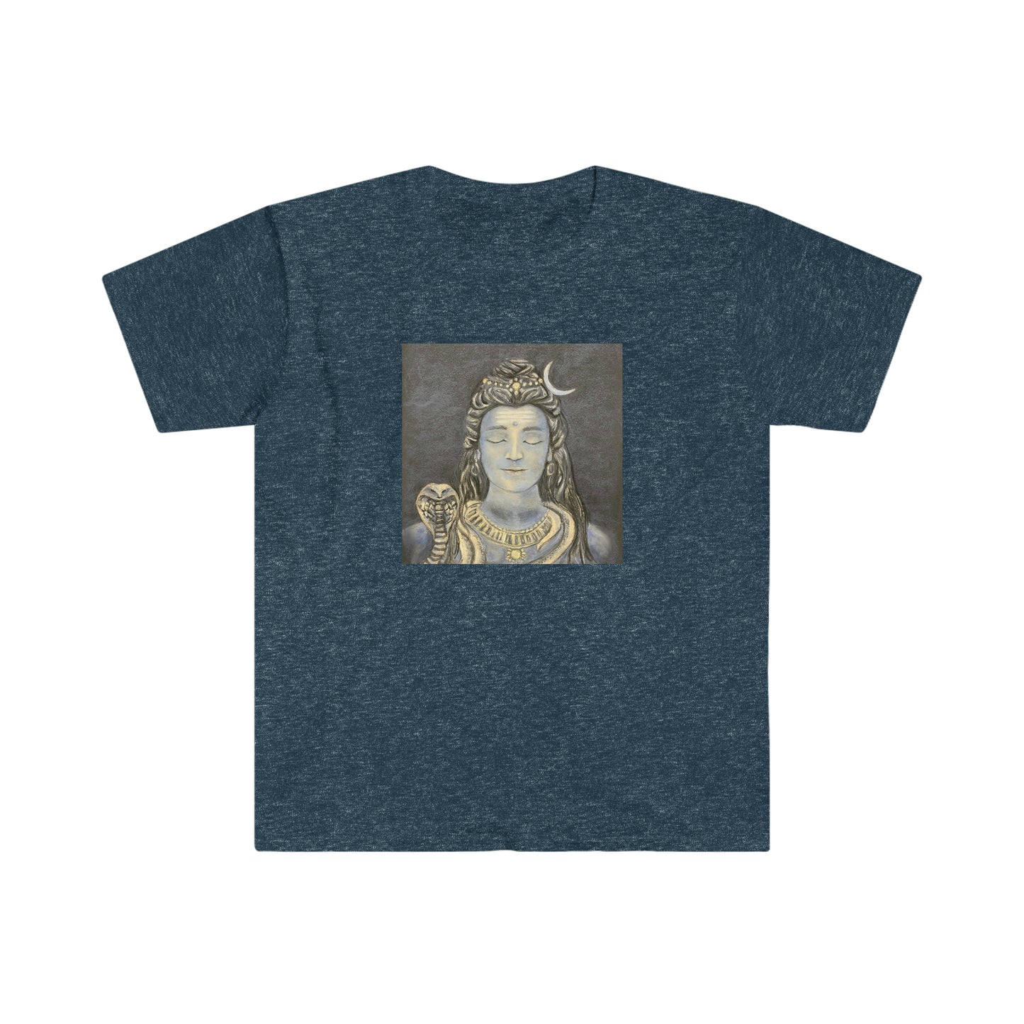 Meditating Shiva Unisex Softstyle T-Shirt