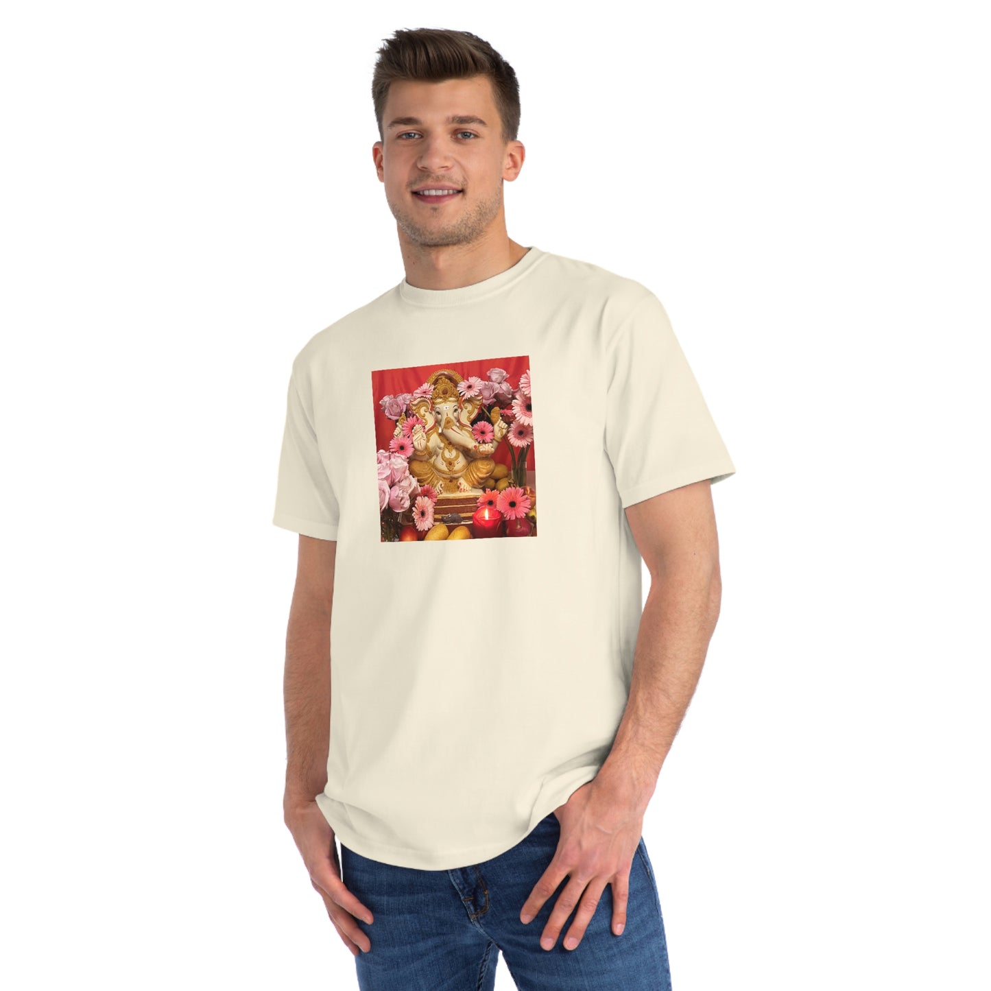 Shri Ganesha Blessings Organic Unisex Classic T-Shirt