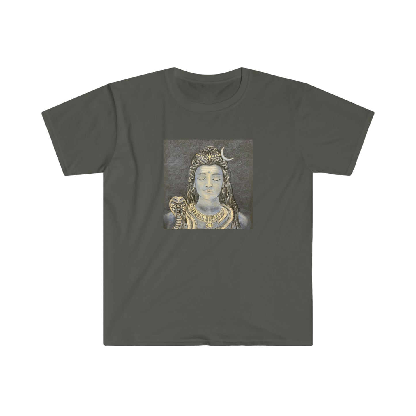 Meditating Shiva Unisex Softstyle T-Shirt