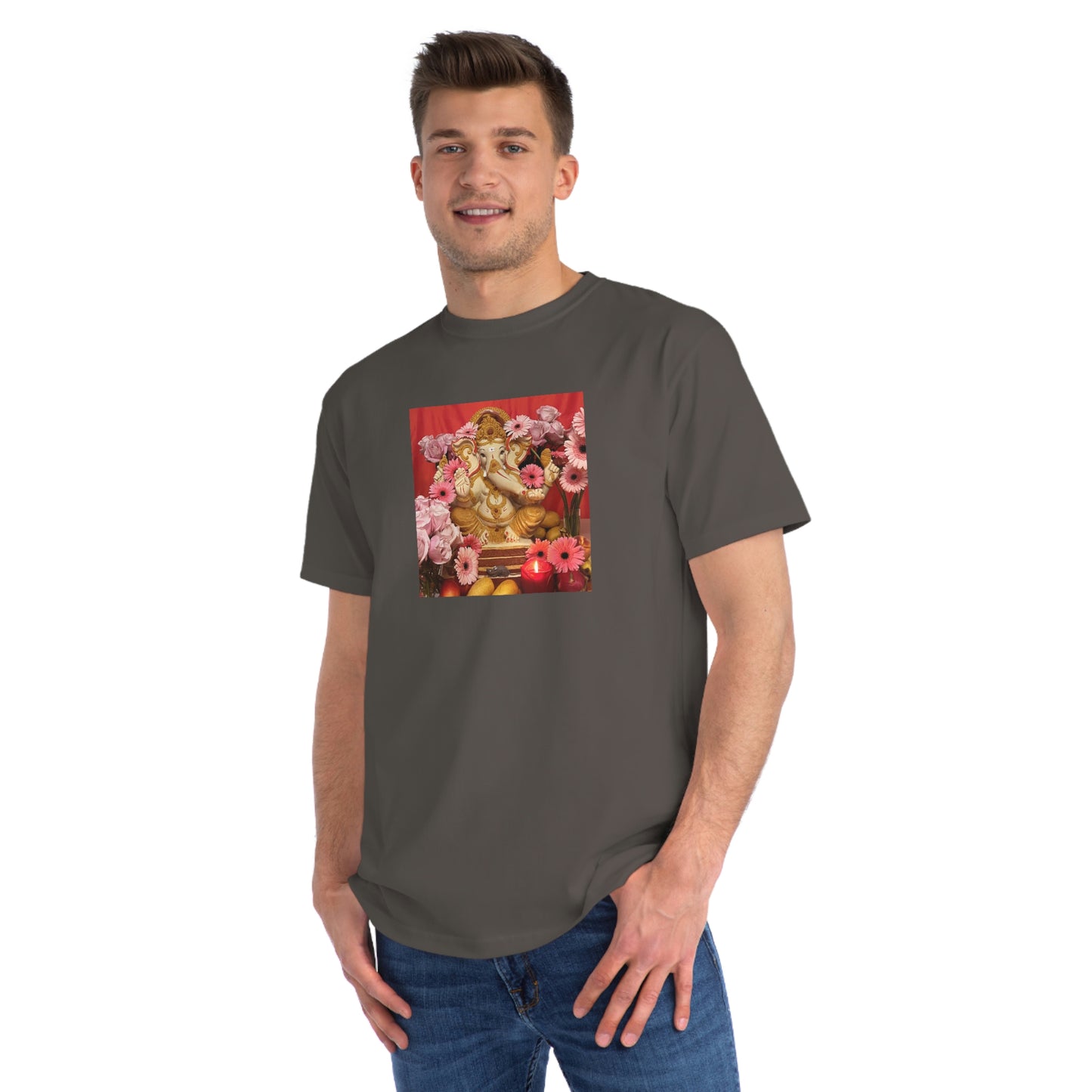 Shri Ganesha Blessings Organic Unisex Classic T-Shirt