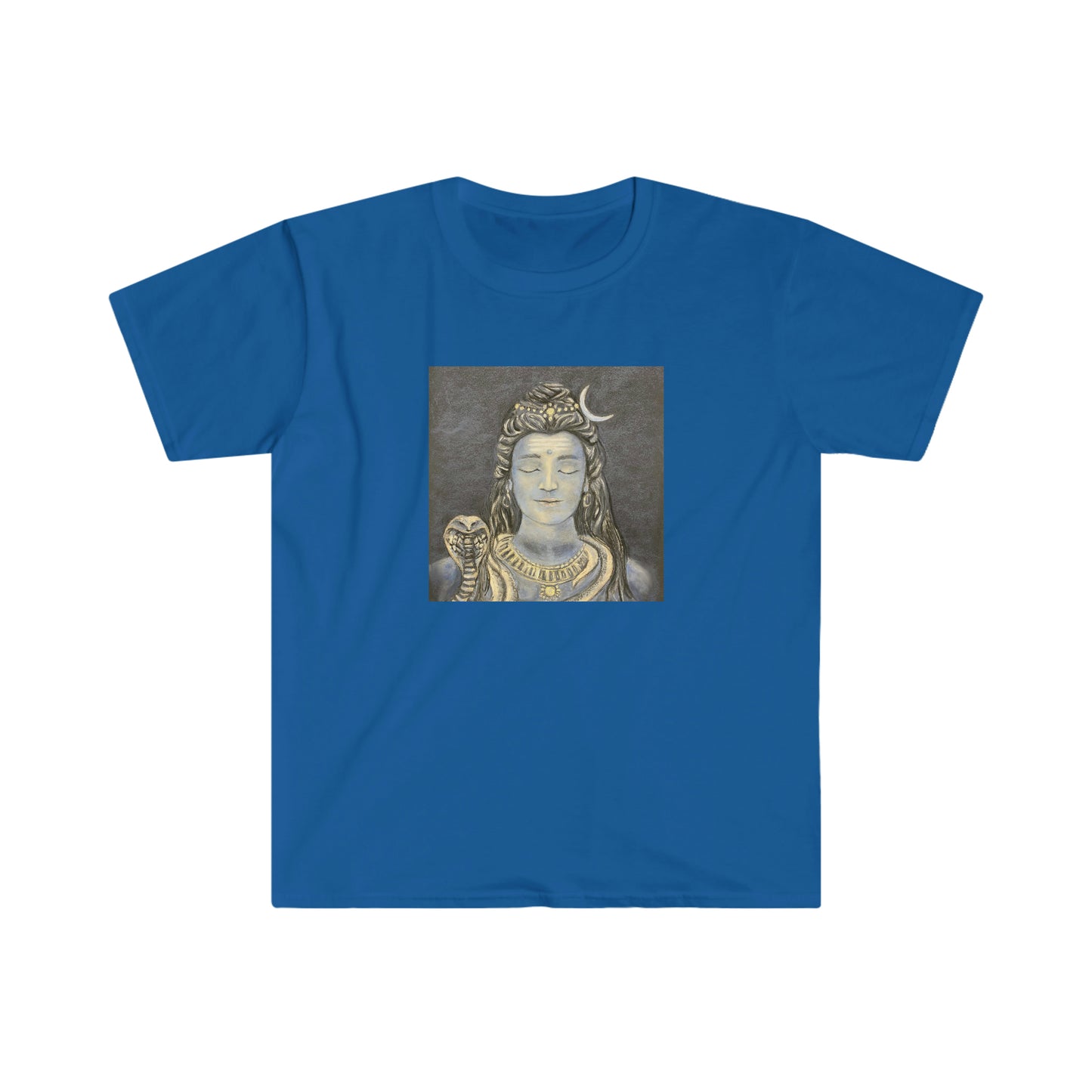 Meditating Shiva Unisex Softstyle T-Shirt