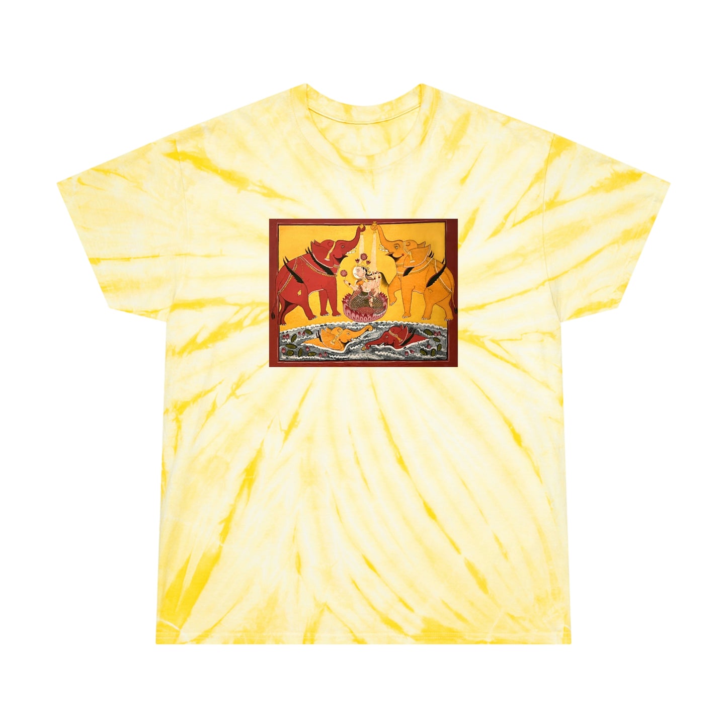 Lakshmi Blessings Tie-Dye Tee in yellow
