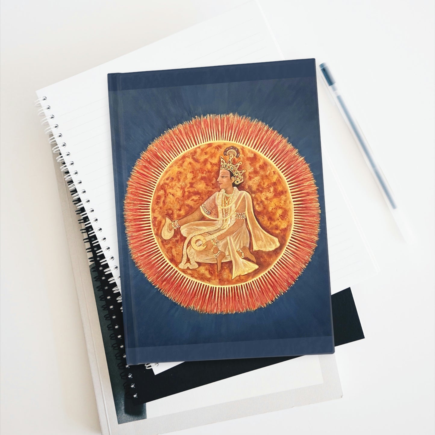 Surya, The Sun God, Journal - Ruled Line