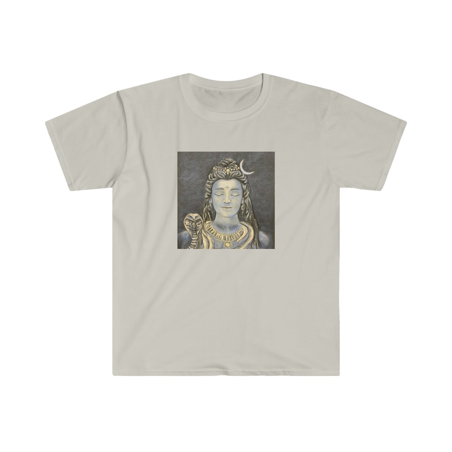Meditating Shiva Unisex Softstyle T-Shirt