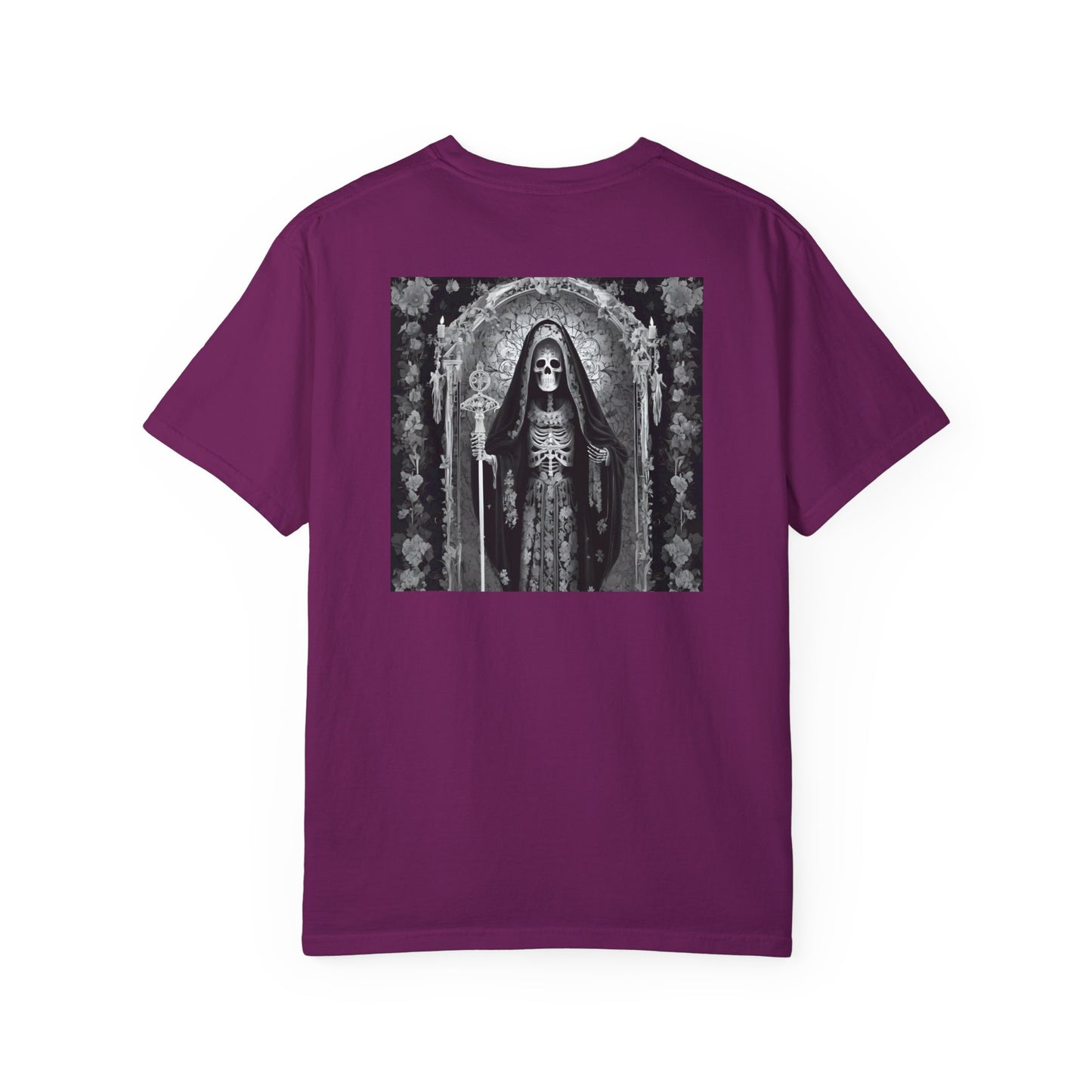 Santa Muerte Unisex Garment-Dyed T-shirt