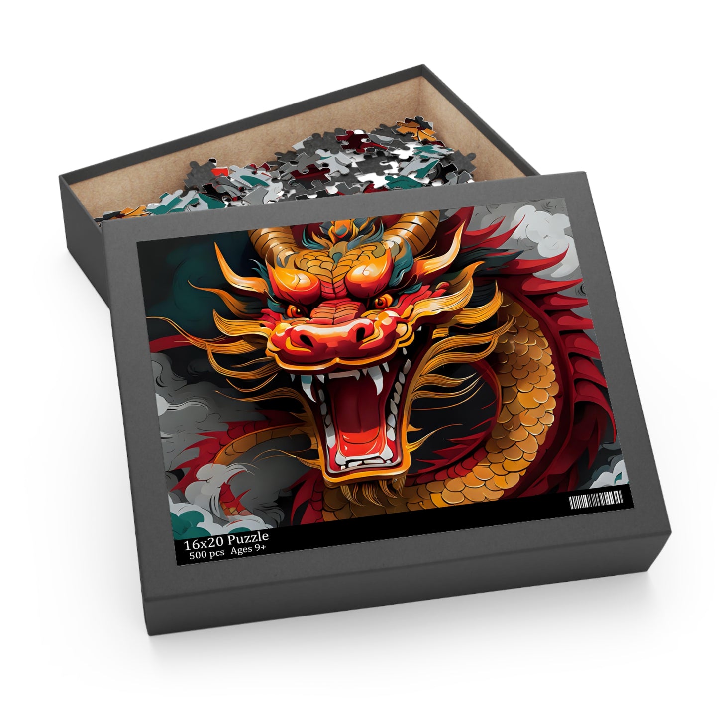 Lucky Dragon Puzzle (120, 252, 500-Piece)