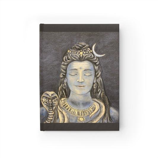 Meditating Shiva Journal - Ruled Line