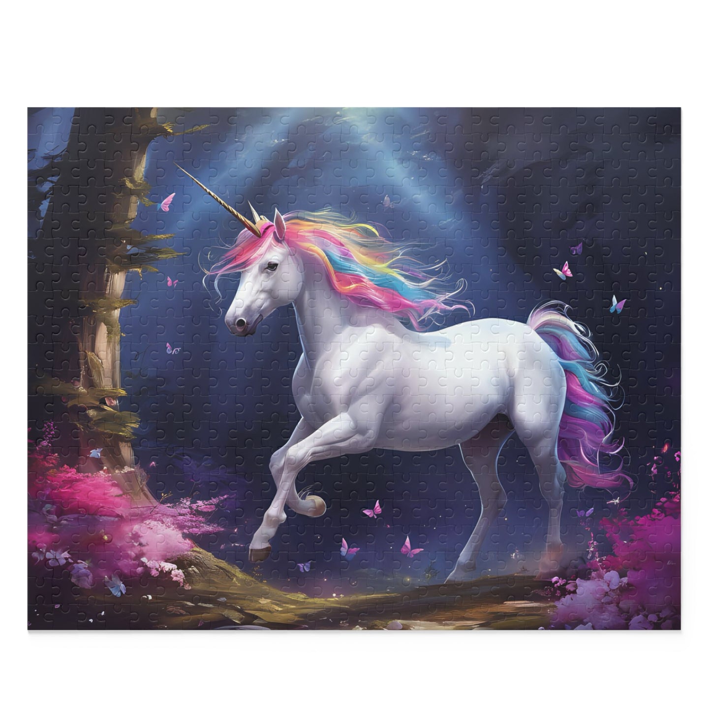 Magical Forest Unicorn Puzzle (120, 252, 500-Piece)