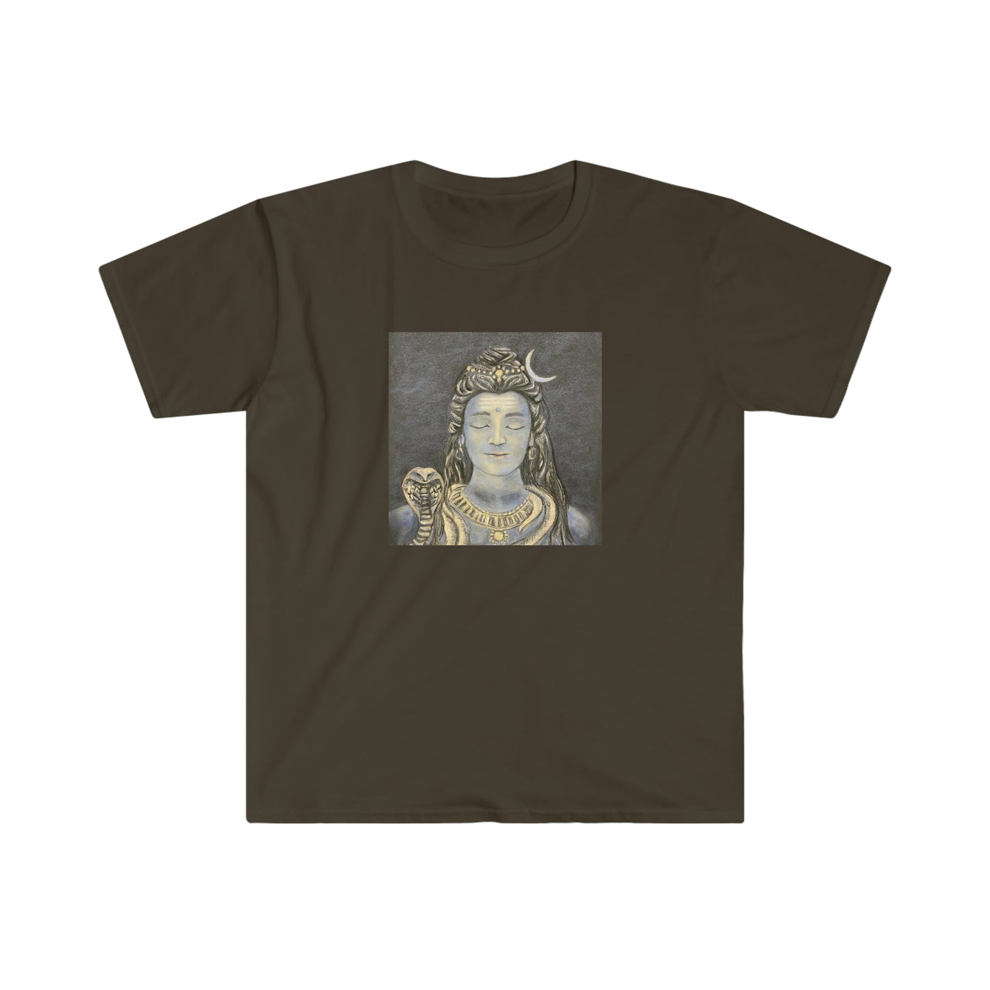 Meditating Shiva Unisex Softstyle T-Shirt