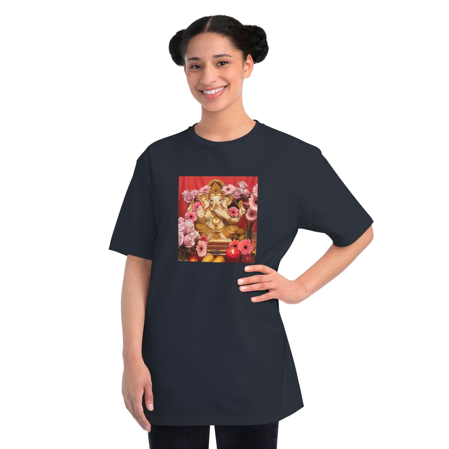 Shri Ganesha Blessings Organic Unisex Classic T-Shirt