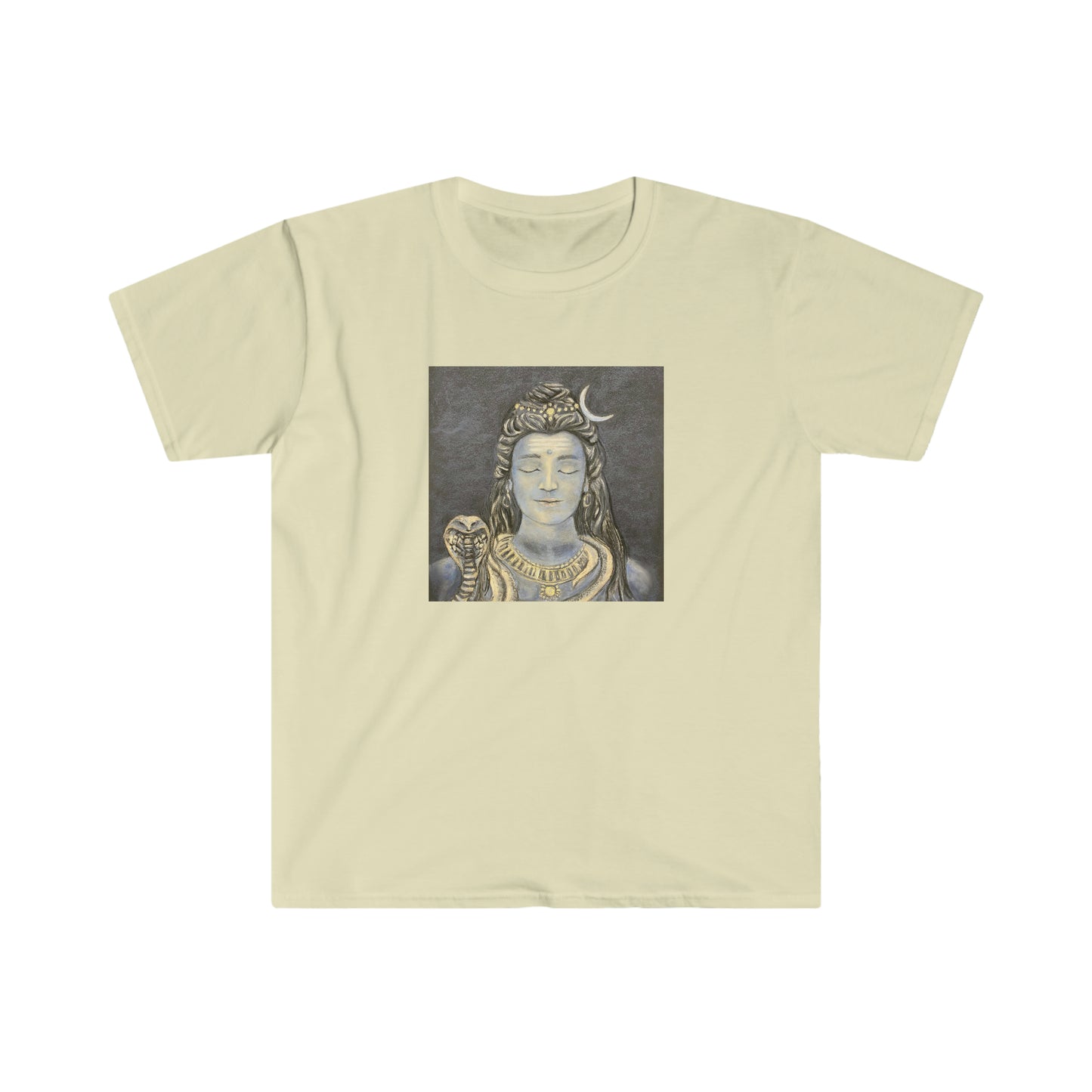 Meditating Shiva Unisex Softstyle T-Shirt