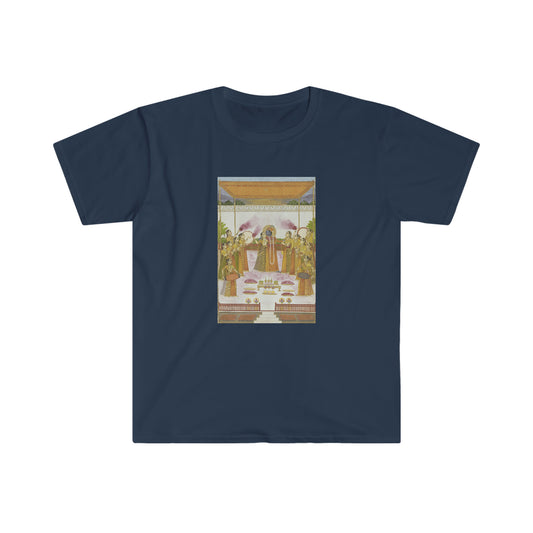 Radha and Krishna Unisex Softstyle T-Shirt